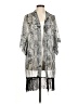 Cejon Accessories Inc. 100% Polyester Silver Kimono One size - photo 1
