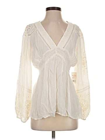 Lucky Brand Long Sleeve Blouse (view 1)