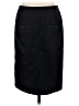 Dalia Collection Solid Black Formal Skirt Size 4 - photo 2