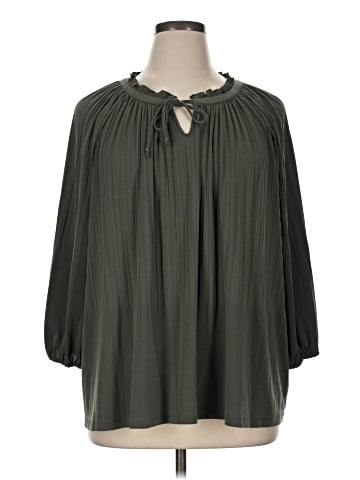 Investments 3/4 Sleeve Blouse (view 1)