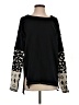 We the Free Animal Print Black Pullover Sweater Size S - photo 1
