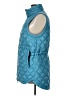 Athleta 100% Nylon Solid Teal Vest Size L (tall) - photo 5