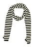 Unbranded Stripes Black Scarf One size - photo 1