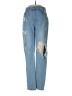 Shein Stars Blue Jeans Size M - photo 1