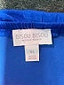 Bisou Bisou 100% Polyester Blue 3/4 Sleeve Blouse Size XL - photo 7
