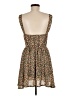 Assorted Brands 100% Polyester Floral Tan Casual Dress Size M (estimated) - photo 2