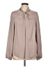 Banana Republic 100% Polyester Tan Long Sleeve Blouse Size L - photo 1