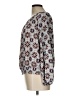 Ann Taylor LOFT Outlet 100% Polyester Gray 3/4 Sleeve Blouse Size L - photo 5