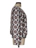 Ann Taylor LOFT Outlet 100% Polyester Gray 3/4 Sleeve Blouse Size L - photo 4