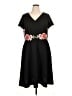 Sangria Black Casual Dress Size 16W - photo 1