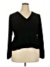 True Craft Black Long Sleeve Blouse Size 2X - photo 1