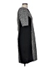 Perceptions Tweed Gray Casual Dress Size 10 - photo 4