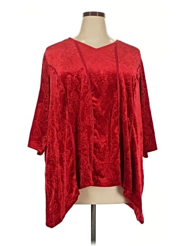 Catherines 3/4 Sleeve Blouse (view 1)