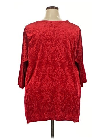 Catherines 3/4 Sleeve Blouse (view 2)