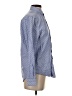 Heritage 100% Cotton Polka Dots Blue Long Sleeve Button-Down Shirt Size S - photo 4
