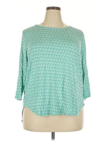 Philosophy Republic Clothing 3/4 Sleeve Blouse (view 1)