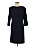 Amy Matto Solid Black Casual Dress Size L - photo 2