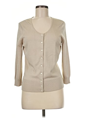 Ann Taylor Silk Cardigan (view 1)