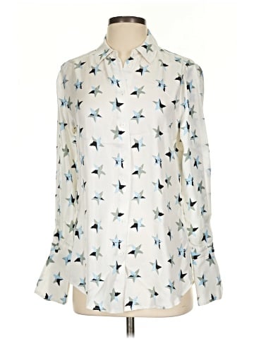 Equipment Long Sleeve Blouse (view 1)