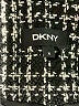 DKNY Houndstooth Black Coat Size 10 - photo 6