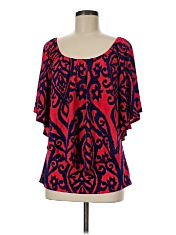 Fashionomics Short Sleeve Blouse (view 1)