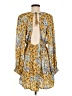 Free People 100% Polyester Yellow Long Sleeve Blouse Size M - photo 2