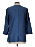Lafayette 148 New York 100% Silk Blue Blouse Size L (estimated) - photo 2