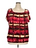 Alyx Red Short Sleeve Blouse Size 3X - photo 1