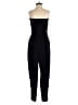 Zara Basic Solid Black Jumpsuit Size XS - photo 2