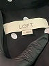 Ann Taylor LOFT 100% Polyester Polka Dots Black Sleeveless Blouse Size S - photo 7