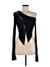 Shein Black Long Sleeve Top Size 4 - photo 1