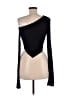Shein Black Long Sleeve Top Size 4 - photo 2