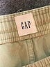 Gap Solid Green Khaki Shorts Size XS - photo 3