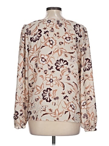 Ann Taylor Factory Long Sleeve Blouse (view 2)
