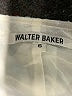 Walter Baker Checkered-gingham Blue Casual Dress Size 6 - photo 7