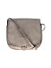 Abro 100% Leather Gray Leather Crossbody Bag One size - photo 1