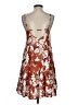 Roxy 100% Viscose Floral Orange Casual Dress Size XS - photo 2