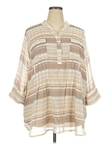 Ruby Rd. 3/4 Sleeve Blouse (view 1)