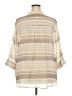 Ruby Rd. Tan 3/4 Sleeve Blouse Size 2X - photo 2