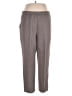 Briggs New York 100% Polyester Solid Gray Casual Pants Size 12 - photo 1