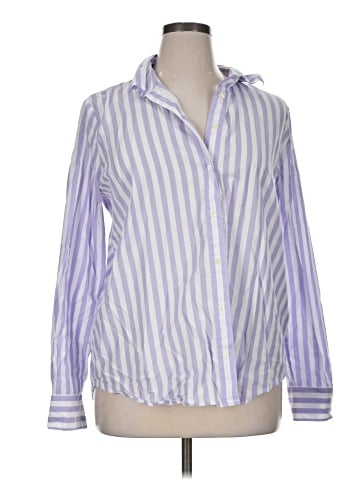 Ann Taylor Long Sleeve Button-Down Shirt (view 1)