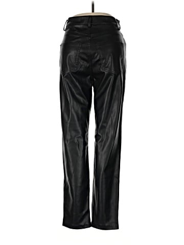 Zara Faux Leather Pants (view 2)