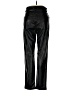 Zara 100% Polyester Black Faux Leather Pants Size 6 - photo 2