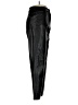 Zara 100% Polyester Black Faux Leather Pants Size 6 - photo 4