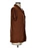SKIMS Brown Short Sleeve Blouse Size S - photo 4