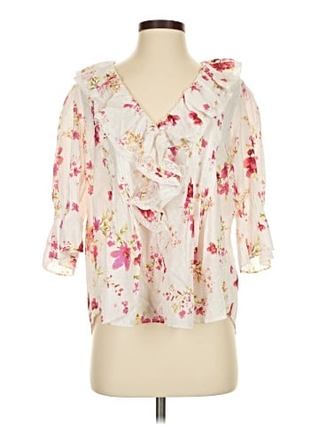 Anthropologie 3/4 Sleeve Blouse (view 1)
