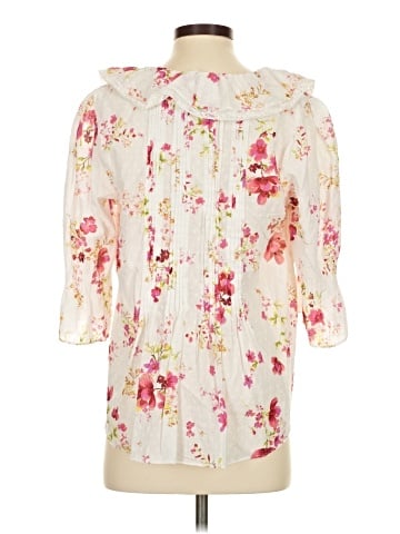 Anthropologie 3/4 Sleeve Blouse (view 2)