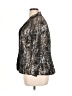 Lafayette 148 New York 100% Polyester Metallic Silver Gold Jacket Size 14 - photo 5