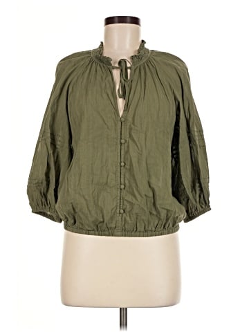 Sanctuary 3/4 Sleeve Button-Down Shirt (view 1)