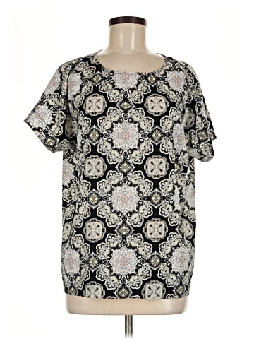 Croft & Barrow Short Sleeve Blouse (view 1)